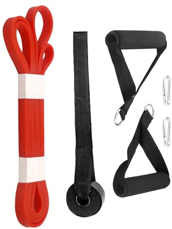 Bandes de Fitness pour entraînement, Bandes de Soutien en Latex pour tractions, Bande élastique pour Le renforcement Musculaire, Le Fitness, l'étirement du Corps, Les âges, l'école à la Maison
