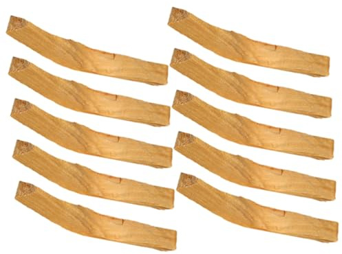 Angoily 10pcs Holy Wood Smudge Sticks Natural Sandalwood Incense Sticks for Space Cleansing Meditation and Yoga Fragrance Burner