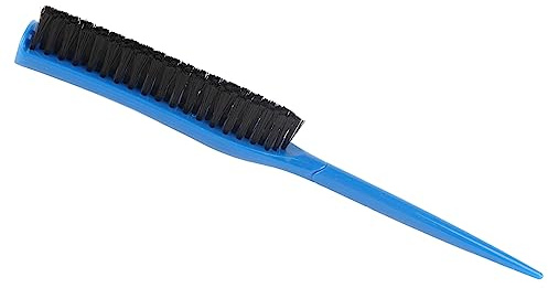 Cocoarm Spazzola per Cotonare i Capelli in Nylon a 3 File, Impugnatura Ergonomica, Aggiunge Volume per Tutti i di Capelli, Portatile per Borsa per il Trucco (BLUE)