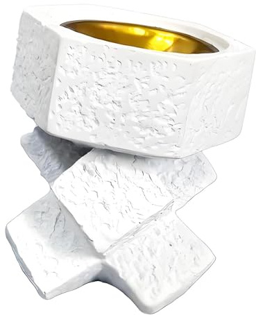 Pffiocix Modern Crosses Pattern Incenses Holder, Exquisite Incenses Burners Ideal for Relaxation in Offices Offices Scent Stove