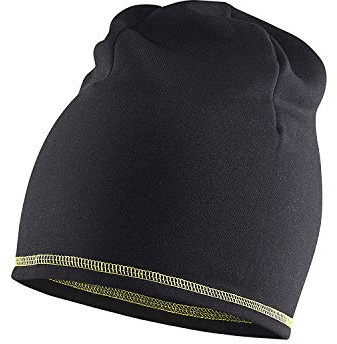 Blaklader 20232532 Fleece-Mütze, Schwarz/Gelb, Einheitsgröße