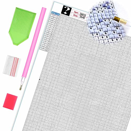 LOMSIOY DIY Landscape Mystery Diamond Painting Set Landschaft 5D Diamant Painting Mysteriös Random Surprise Square Full Drill Strass Stickerei Kreuzstich Diamant Malerei Kristall Home Wall Décor