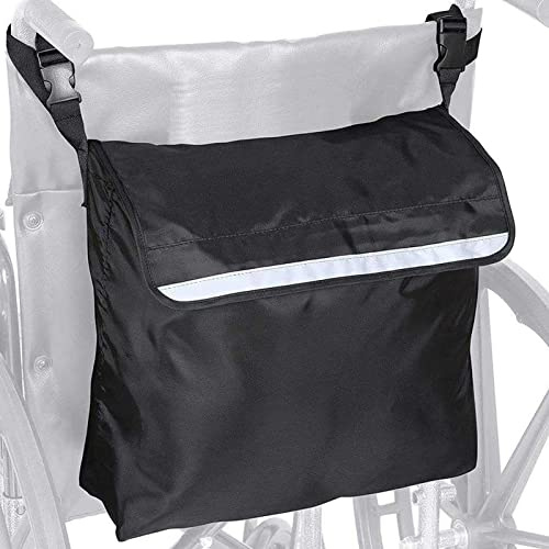 OUKENS Wheelchair Bag,Electric Wheel Chair Accessories Pouch for Adults, Seniors,Large Tote Accessory to Hang on Back, Power Transport Storage Travel Backpack for Men, Women