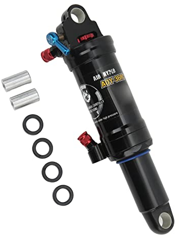 Airshi Fahrrad-Stoßdämpfer, 190 Mm Schwarzer Mountainbike-Hinterrad-Stoßdämpfer Zur Reparatur