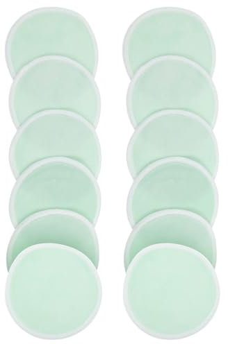 FRCOLOR Make-up-entferner-pads 12 Stück Wiederverwendbare Gesichtspads Für Die Tägliche Reinigung Sichere Fasern