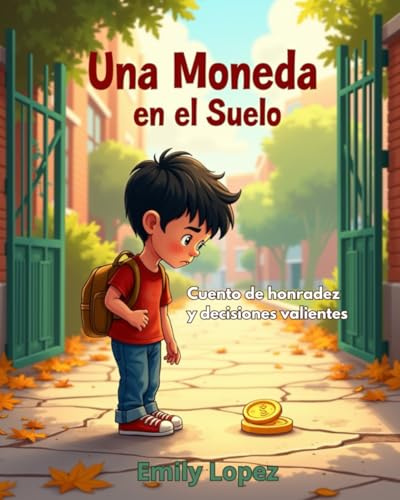 Una Moneda en el Suelo - Cuento sobre honradez y decisiones valientes -: Historia de valores, emociones y elecciones difíciles para niños de 8 a 11 años