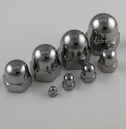 Hutmuttern V2A DIN 1587 Edelstahl Muttern A2 verschiedene Größen (50, M12)