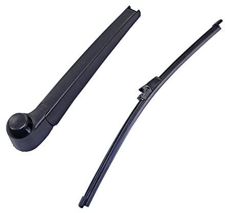 BESTPRICE ATP 1x Set Wischer Heckwischerarm Arm Wischer Wischblatt | Kompatibel mit: SEAT ALTEA, LEON, SKODA FABIA II, ROOMSTER, VW GOLF PLUS V, GOLF V, PASSAT B6 Variant, POLO