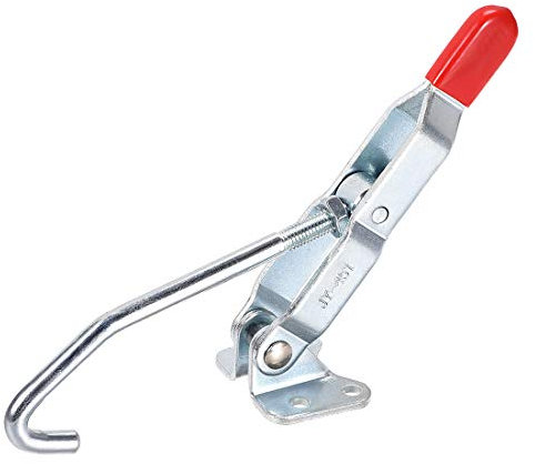sourcing map 375lbs Capacity Quick Holding Draw Latch Action Pull J Hook Toggle Clamp