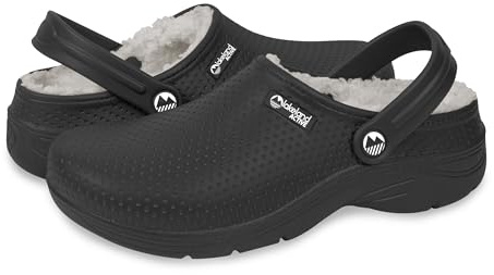Lakeland Active Men's Fleece-Lined Dockray Clogs - Black - 9