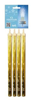 Zenda Club 96 Bougies Fontaines Gâteau Anniversaire 18Cm durée 65 secondes pour gâteau et bouteille de champagne |ice fountain, Mariage, Baptême Catégorie F1