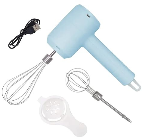 Electric Hand Mixer Egg Beater USB Rechargeable