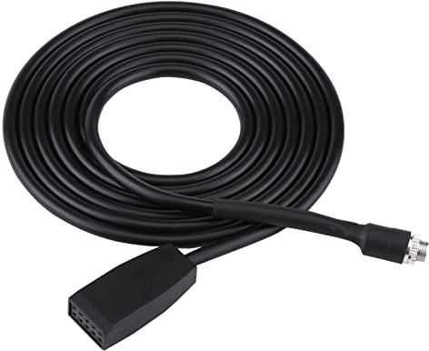 SUNGOOYUE Cavo Adattatore Aux, Cavo Adattatore Aux per Auto con Jack Maschio-femmina da 3,5 Mm per Berlina Coupé E46