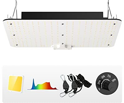 USKI LED Grow Light 281B Lampada fito a Spettro Completo for la Coltivazione in Serra di Piante da Interno Crescita di Verdure con la Massima Resistenza e Durata(150W)
