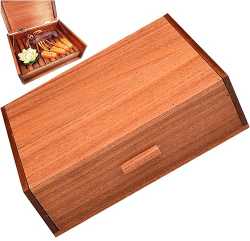 Boîte À Bento De Transport De Nourriture De Style Japonais Boîte À Bento À Sushi en Bois avec Couvercle Boîte À Sashimi Japonaise Récipients Alimentaires Plateau De Service À Sushi