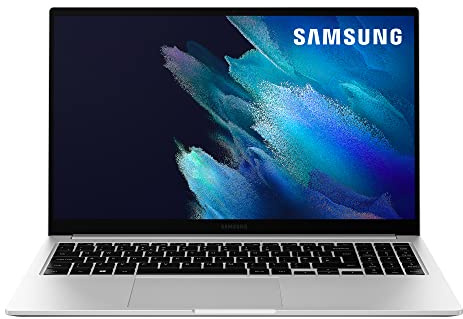 Samsung Galaxy Book Intel Core i5 with Windows 11 Home 15.6 Inches Laptop 8GB RAM 256GB Storage Mystic Silver (UK Version) (Renewed)