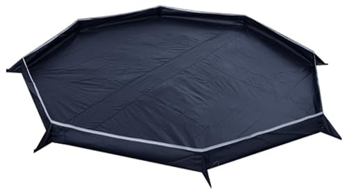 Picknick-Bodenmatte, Zeltbodenschutz für Camping | wasserdichte achteckige Bodenplane für Zelte, tragbare Campingdecke, ultraleichte Plane für Outdoor, Picknick, Wandern und Strandurlaub