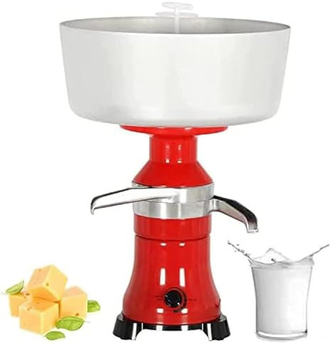 Separatore di panna per latte crudo, separatore centrifugo di panna di latte da 80 litri, separatore elettrico di panna in acciaio inox, schiumatoio per burro di panna, separatore di panna di latte