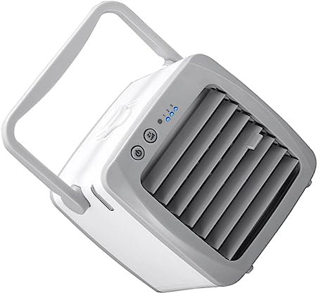 TOPBATHY Enfriador De Aire Portátil Mini Ventilador De Mesa Usb Refrigeración y Purificación
