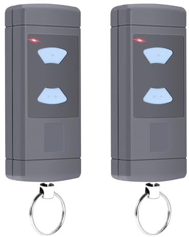Handsender Kompatibel mit, 868.3MHz Ersatz Garagentoröffner für HSE2-868, HSM4-868, HS4-868, 2 Kanal, 2er Pack