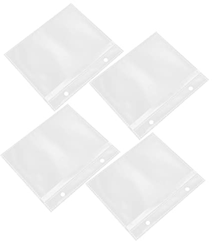 TOYZFRIENDY 20pcs Photo Sleeve Inserts Refillable Album Pages for Ring Binder Premium Photo Pockets Cards Receipts for Scrapbooks and Memory Books