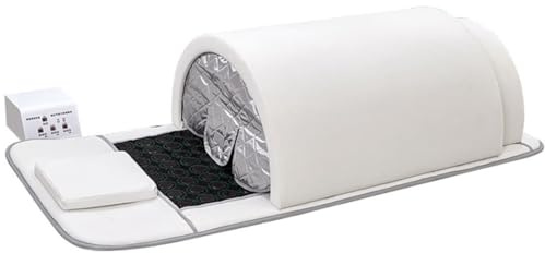 Domo de sauna infrarrojo portátil con potencia de 1200 W, piedras de jade y terapia de luz fotónica para desintoxicación, relajación y tratamiento antienvejecimiento