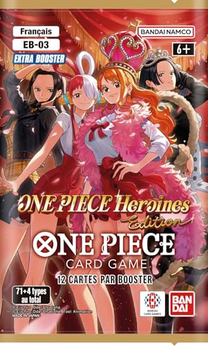 Asmodee - One Piece EB03 Booster - Bandai - Heroines Edition - Jeu de Cartes à Collectionner JCC - en français