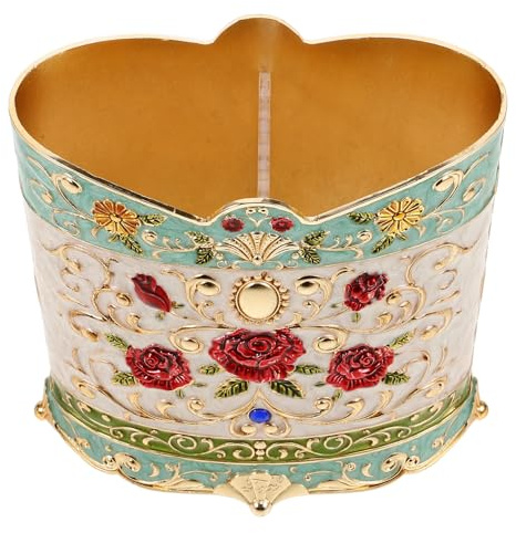 SUPVOX Porta Utensili da Cucina in Lega di Zinco Vintage, Robusto Portaposate Organizer per Bacchette, Forchette e Cucchiai, Accessorio per Bancone Cucina e Ristorante, Contenitore Porta