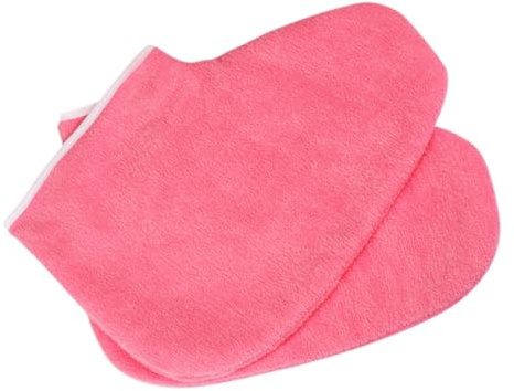 Gogogmee Calzini Mantengono la Cera Calda per Trattamento alla Paraffina e Massimizzano L'assorbimento di Umidità per Piedi Rosso per Applicazione Professionale e Domestica