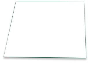 Herdabdeckplatte Abdeckung Ceranfeld Abdeckplatte Schneidebrett 1-Teilig 60x52 Weiss Spritzschutz Glasplatte Ceranfeldabdeckung Schutz für Kochplatten Herdschutz Sicherheitsglas Glasschneidebrett