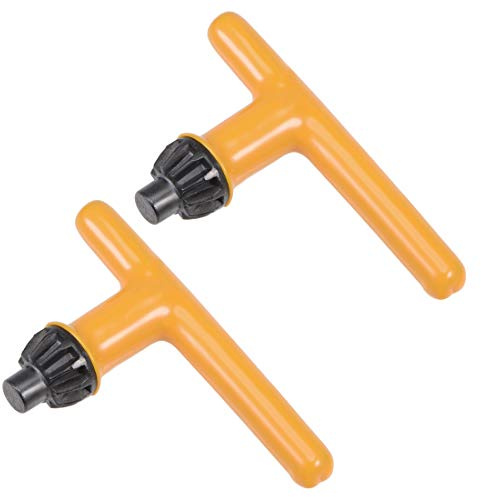 uxcell - Llave de portabrocas piloto de 8 mm, 11 dientes para portabrocas de 3 a 16 mm