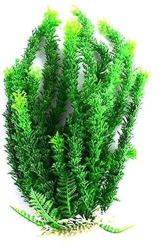 tailor13me 45 cm Künstliche Aquarienpflanzen, Wasserpflanzen Landschaft Große Aquarium Kunststoff Pflanzen Dekorationen Simulation Pflanzen Ornament Decor Grün