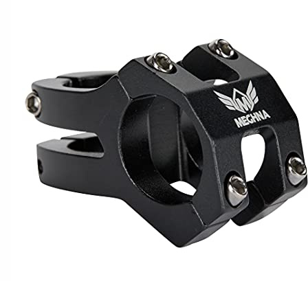 MEGHNA MTB Short Bike Stem φ22.2mm Mountain Bike Handlebar Stem 35mm for Most Bike Road Bike MTB BMX