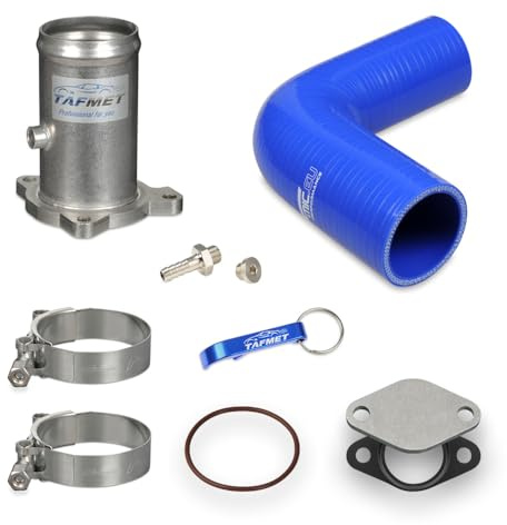 EGR - Kit di sintonizzazione tubo valvola di ricambio blu per VW Audi Seat Skoda con motori 1.4 1.9 TDI