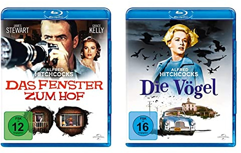 Das Fenster zum Hof [Blu-ray] & Die Vögel [Blu-ray]