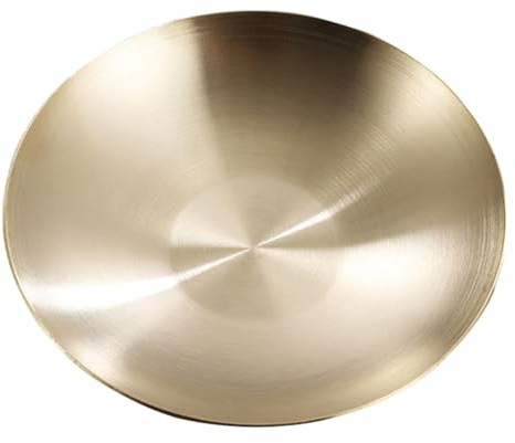 Housoutil Edelstahl Gewürzteller 10.00Cm Gold Dipschale Stil Soßenschale Für Sauce Essig Gewürze Vorspeise Küche Camping Grillen