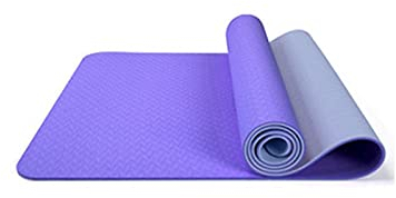 REJOON TPE Yogamatte Bicolor 61/68 Verbreiterte rutschfeste Posture Line Yogamatte