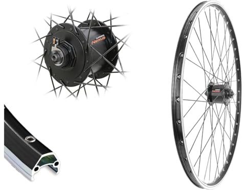 Vorderrad 28 622-19 Shimano Nexus Nabendynamo 3 Watt | schwarz Hohlkammerfelge, Bärwinkels, DH-C3000-3