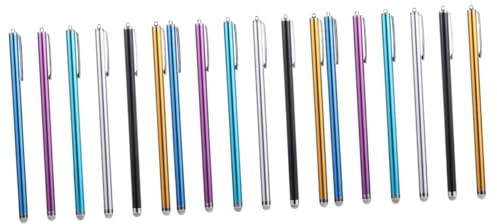 OSALADI 18stücke Sensitiver Stylus Pen Für Touchscreen Kapazitiver Eingabestift Mit Antifingerabdruck-Spitze Kompatibel Mit Handys Und Tablets Für Zeichnen Und Schreiben