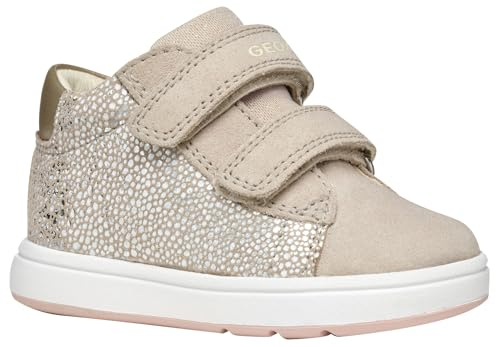 Geox - B BIGLIA Girl C, Zapatillas Niñas, Beige/Platinum,