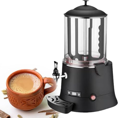 Beachtiful Máquina para Hacer Chocolate Caliente Comercial, Dispensador de Chocolate Caliente, Máquina Calentadora, Calentador de Bebidas Calientes para Calentar Chocolate, Café, Leche