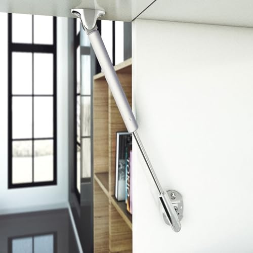 Pistone a Gas KRABY Originale Italiana Ferramenta LIVENZA – Asta SOFT STOP L.164, 244, 355, 480 mm per Ante Cucina e Living – Varie Forze N - Ammortizzatore Mobili e Pensili Lift up (L.355 mm 80N)