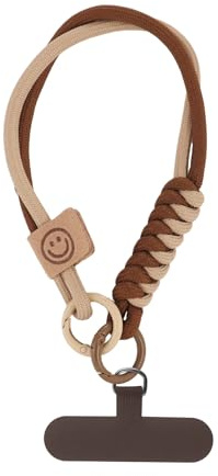 Votvloay Handykette Kurz Handyanhänger Universal zum Umhängen Handyband Kordel Kette, Kompatibel mit jedem Handy und Smartphone,Phone Lanyard + 1 Stück Pad (ohne Hülle)