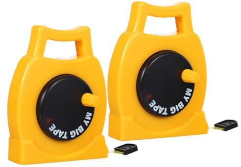 Tofficu 2pièces Ruban Pour Garçon Fille Avec Double Échelle Et Outil De Mesure Et Rétractable Jouet Éducatif Pour Apprentissage