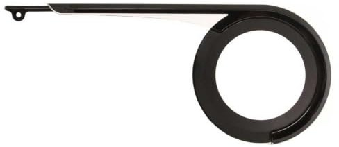 HERRMANS Kettenschutz Helo 38 transparent,schwarz, 4199-0056