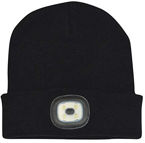 Kingavon laddningsbar pannlampa hatt – svart