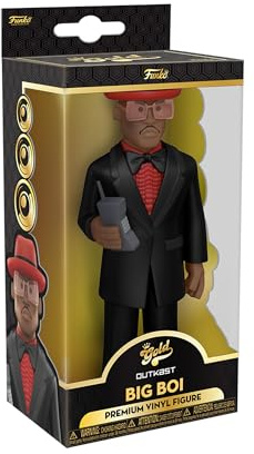 Funko Vinyl Gold 5: Outkast - Big Boi - (Hey Ya) - Sammelbare Vinyl-Actionfigur - Geschenkidee Zum Geburtstag - Offizielle Handelswaren - Ideales Spielzeug Für Music Fans - Für Ihre Sammlung