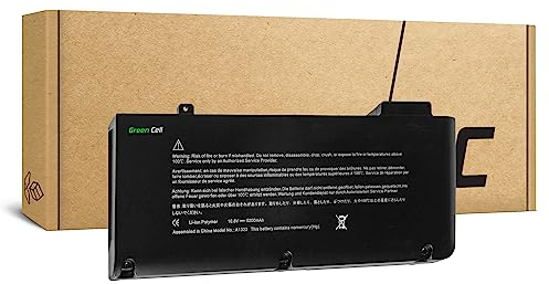 GreenCell A1322 Akku für Apple MacBook Pro 13 A1278 (Mid 2009, Mid 2010, Early 2011, Late 2011, Mid 2012) – Li-Polymer Zellen, Hochwertiger Ersatzakku für zuverlässige Leistung und Lange Akkulaufzeit