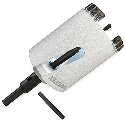 Diamant-Dosensenker-Set Beton 68mm M16 + Zentrierbohrer + Sechskant Adapter