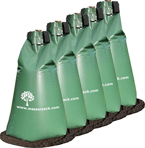 DR.LIPPMANN Wassersack 100 l zur Baumbewässerung 5 St., robustes, verstärktes PVC (400 g pro qm), UV- beständig (5)